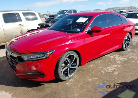 2018 Honda Accord Sport z USA, uszkodzony, nr VIN 1HGCV1F37JA046217